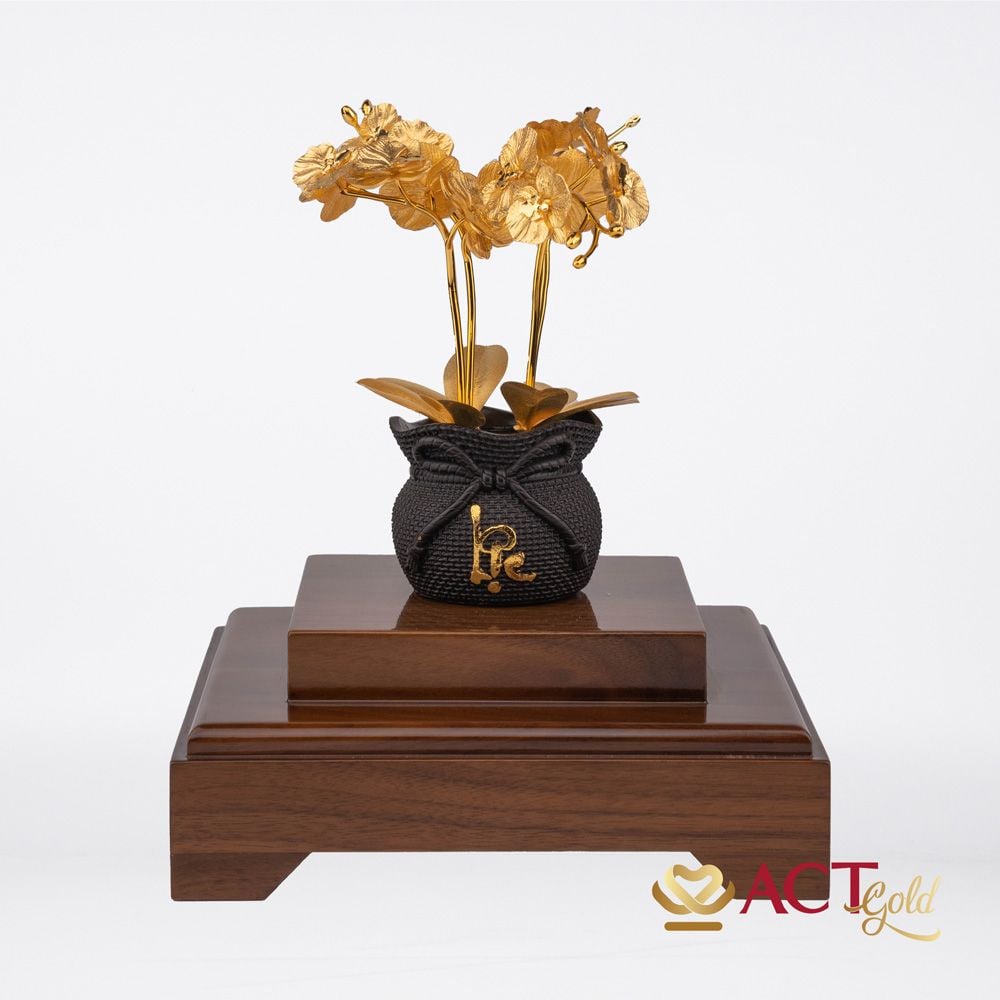 Cây dát vàng - Quà Tặng Dát Vàng - Công Ty TNHH Q&V